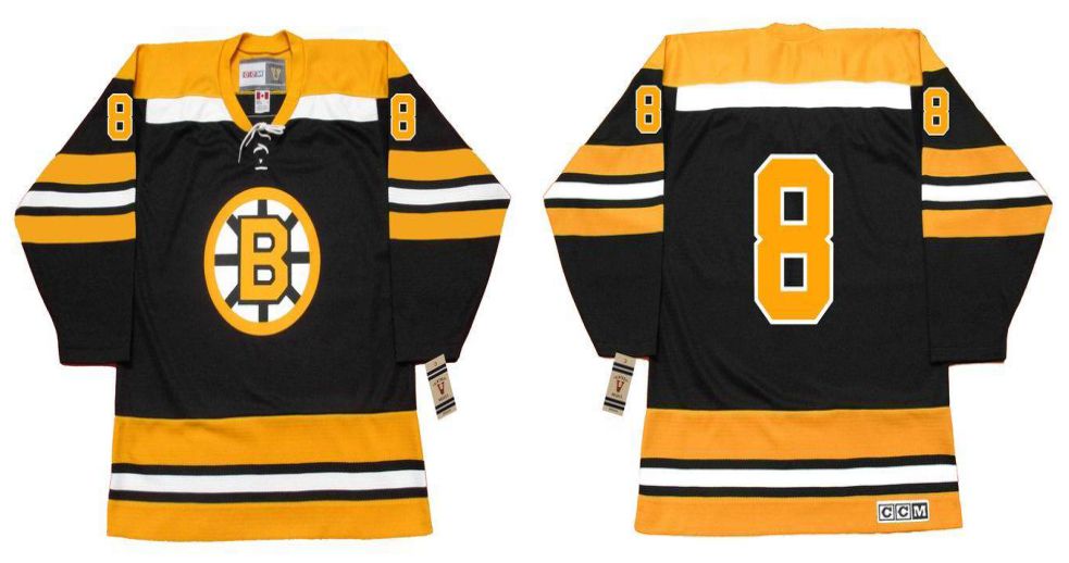 2019 Men Boston Bruins #8 Hodge Black CCM NHL jerseys1->boston bruins->NHL Jersey